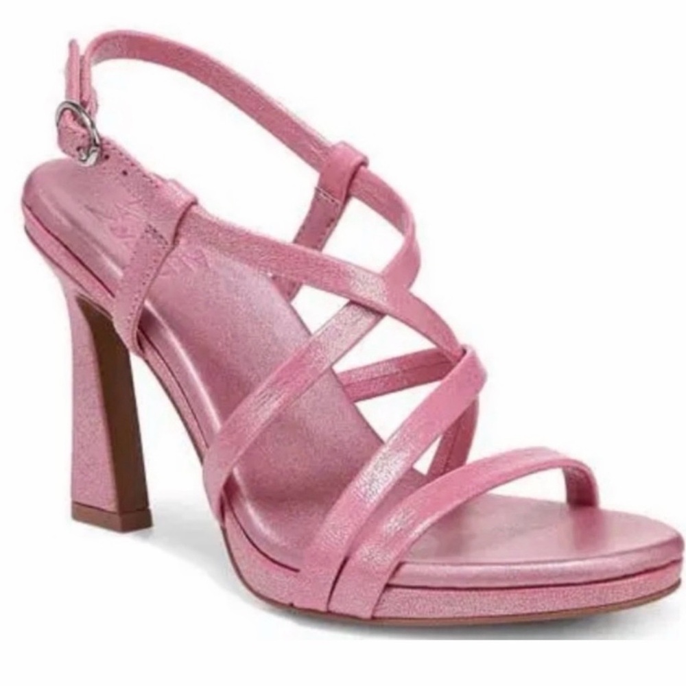 Naturalizer Pink Strappy Heels
